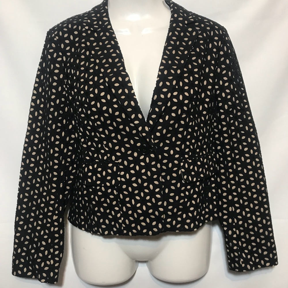 Ann Taylor Loft floral blazer